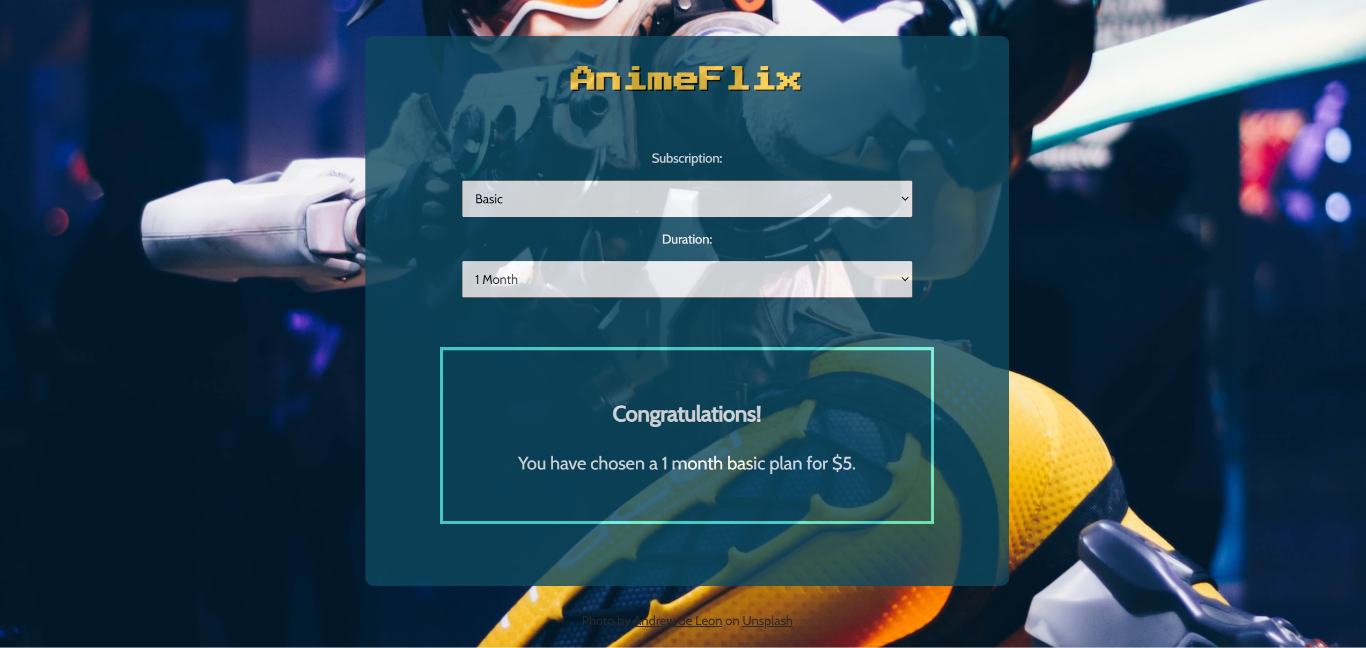  Subscription calculator